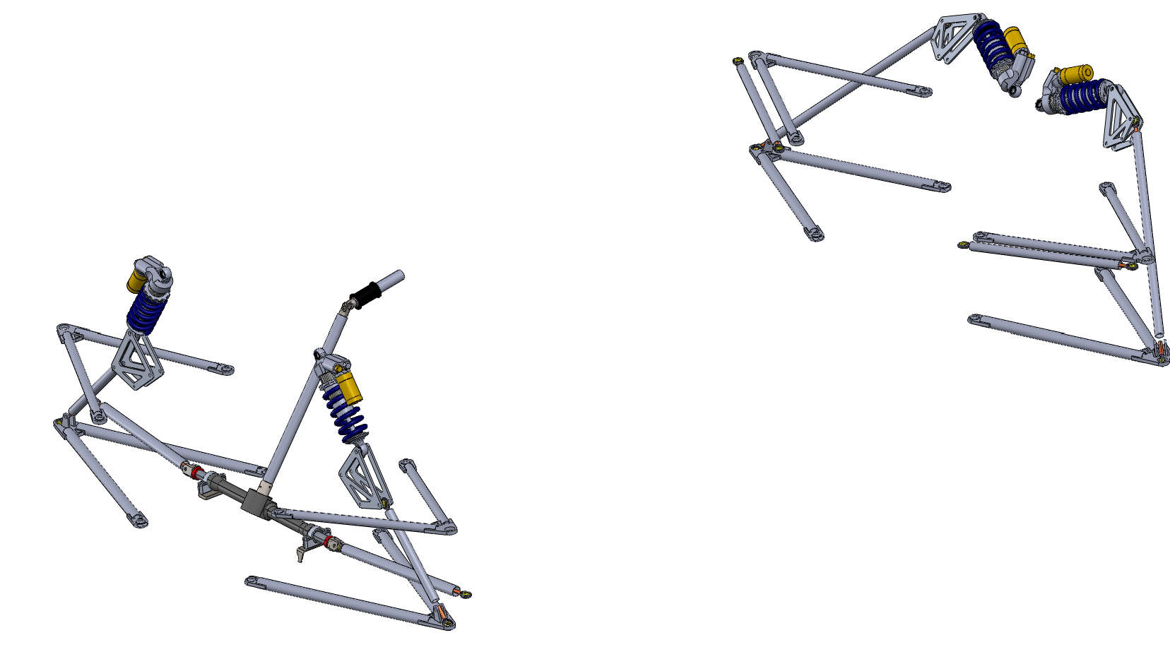 Basic control arm assembly